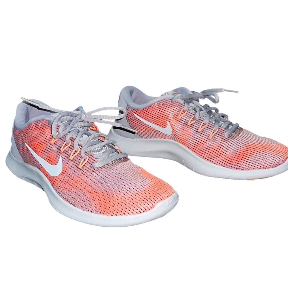 Nike Flex Trainer Running Shoes Pink/White Womens 8.5